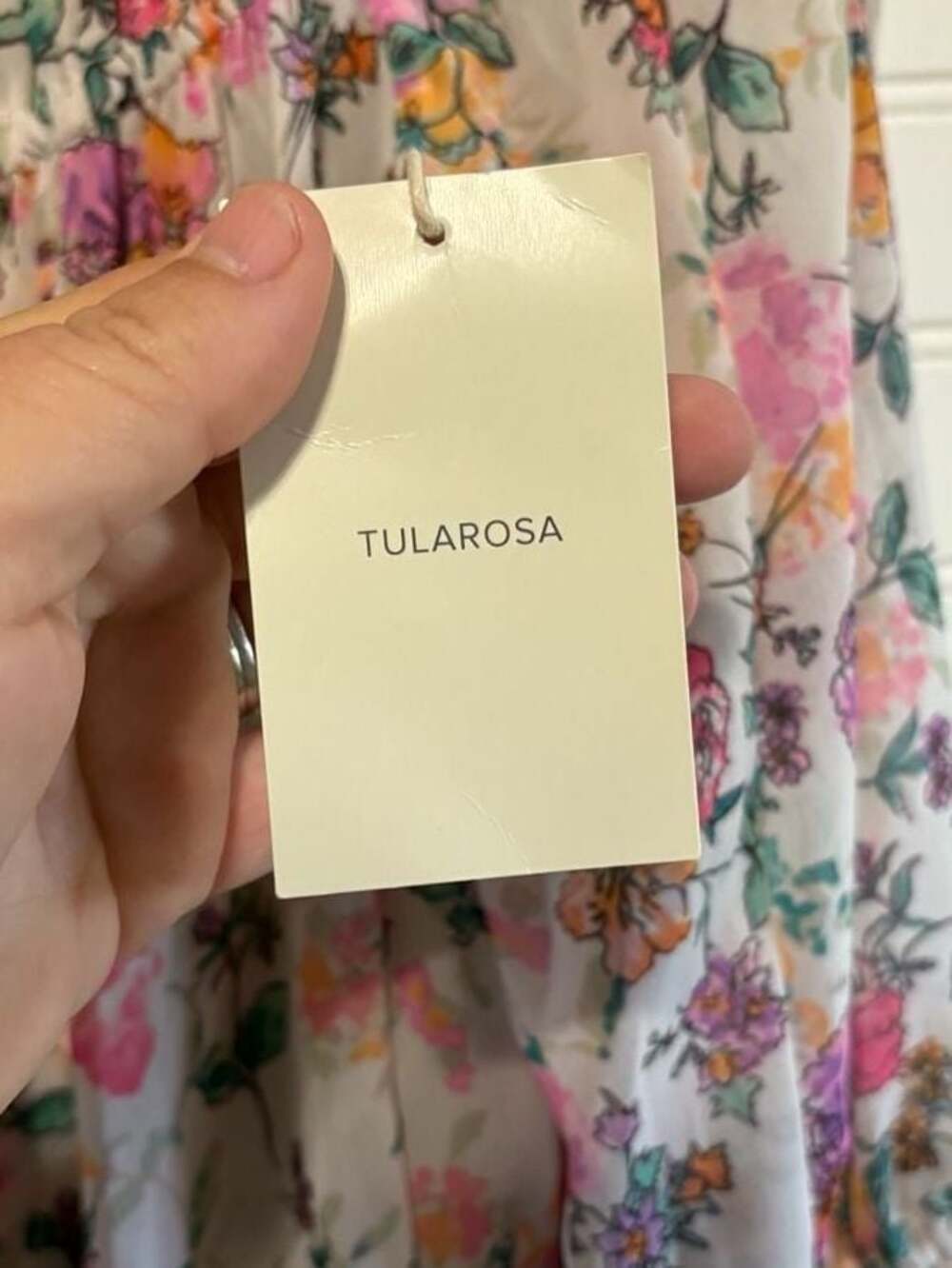 NWT Tularosa Floral Off-The-Shoulder Blouse Size S - Picture 3 of 7